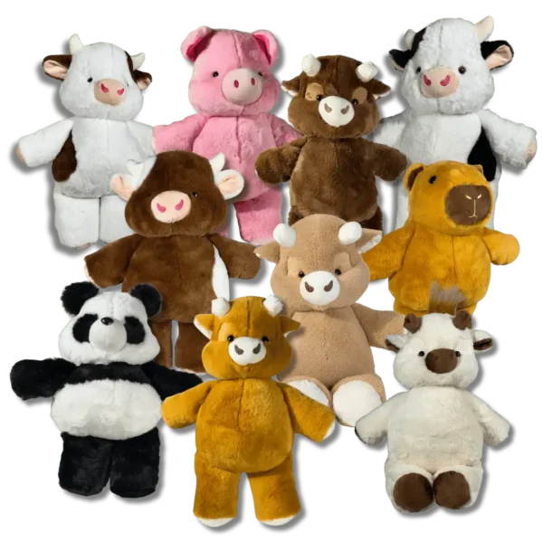 Peluches que corren